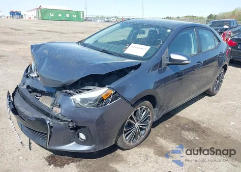2016 Toyota Corolla S Plus from USA, damaged, VIN 2T1BURHE7GC536901